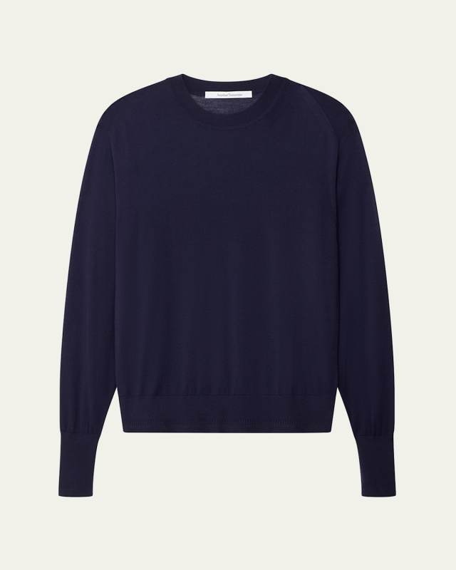 Featherweight Sheer Wool Sweater